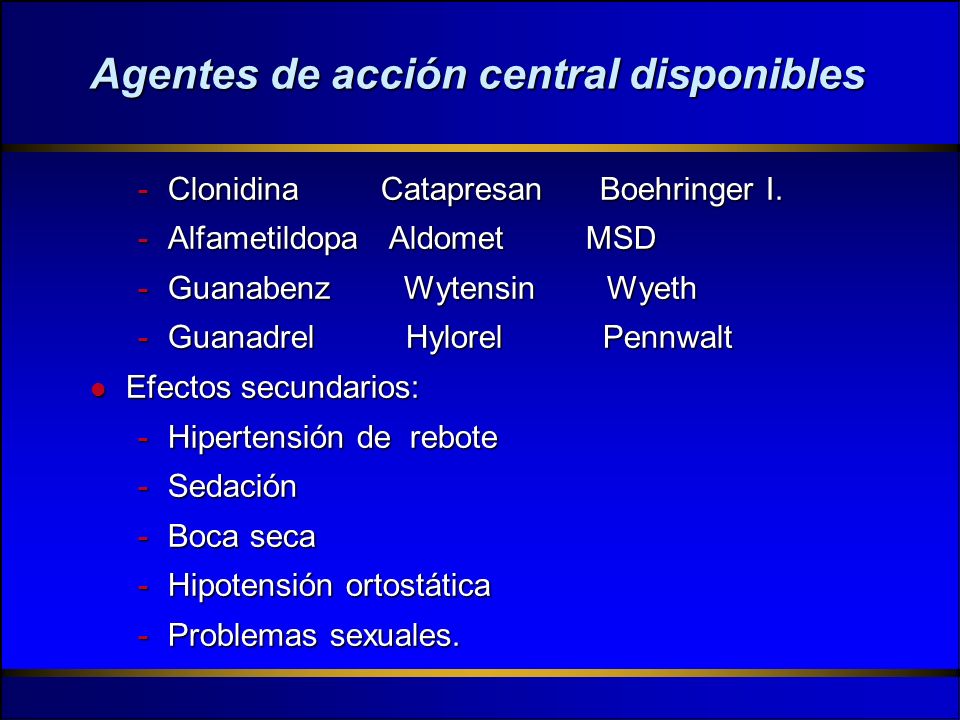 Hipertensión de rebote